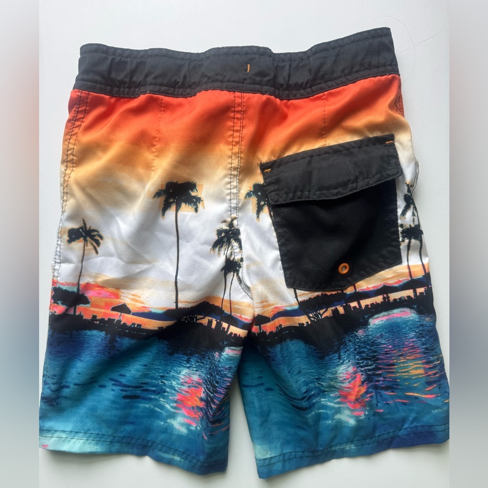 ART CLASS BOYS' SWIM SURF Beach UPF 50+ SUN PROTECTION SHORTS swim trunks size 8 - Picture 2 of 4